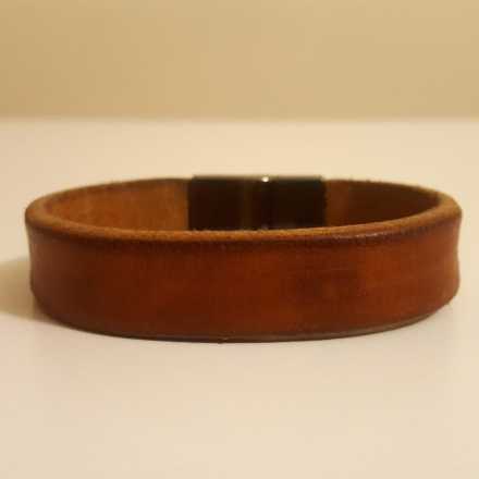 Pulseira de couro