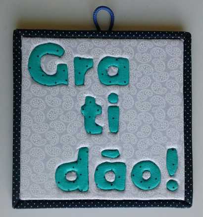 Quadro Gratidão