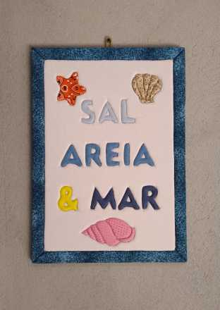 Quadro Sal, Areia e Mar