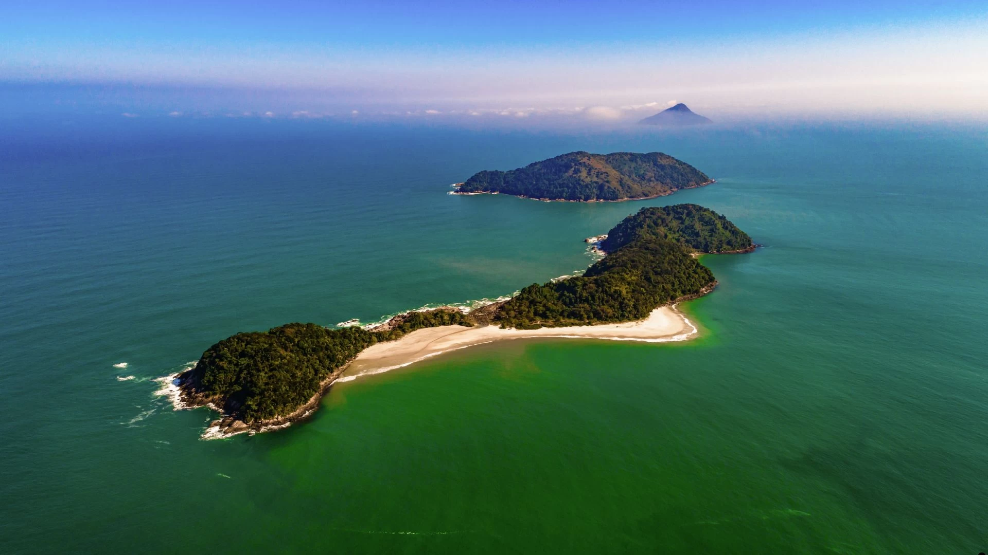 Às ilhas São Sebastião
