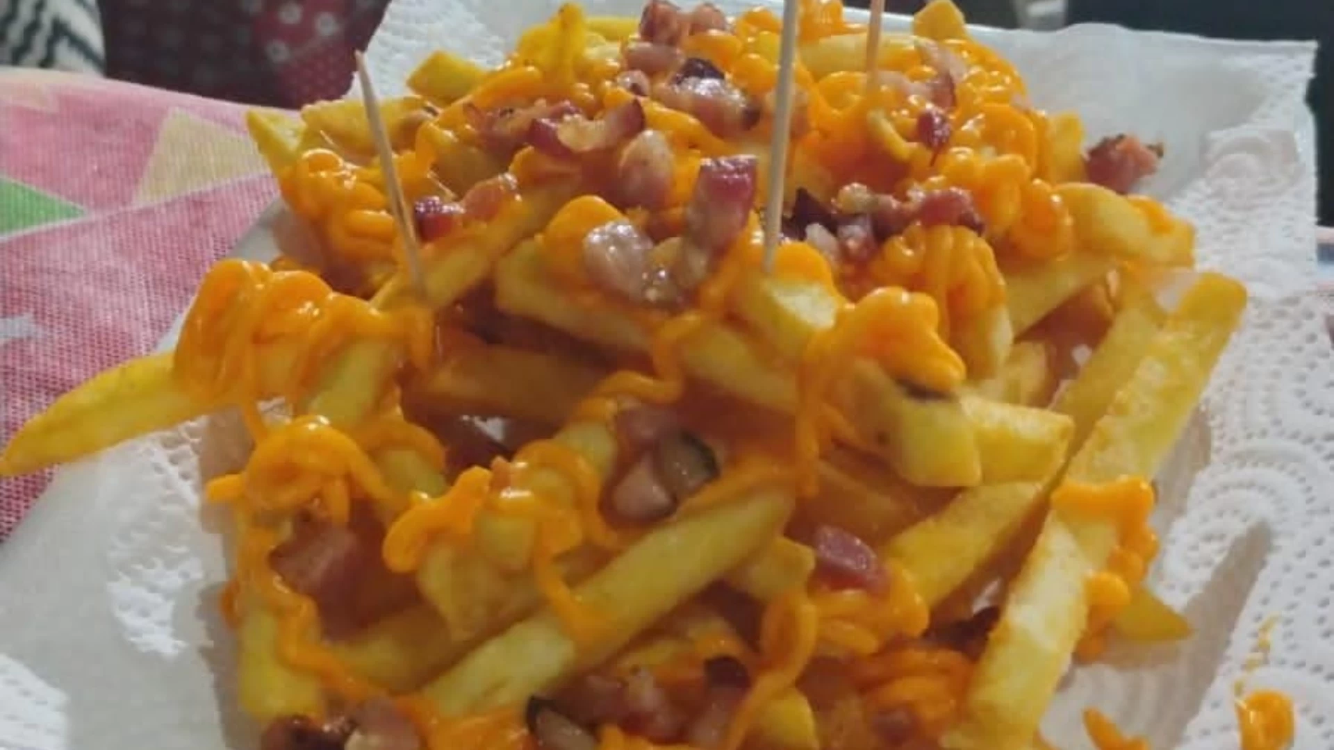 Batata Cheddar e Bacon