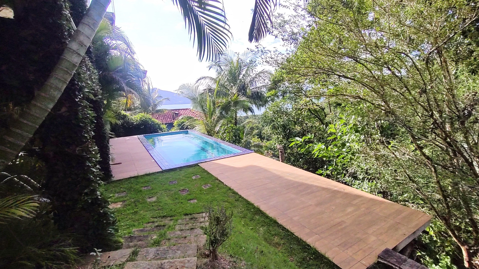 Casa vista, norte ilha