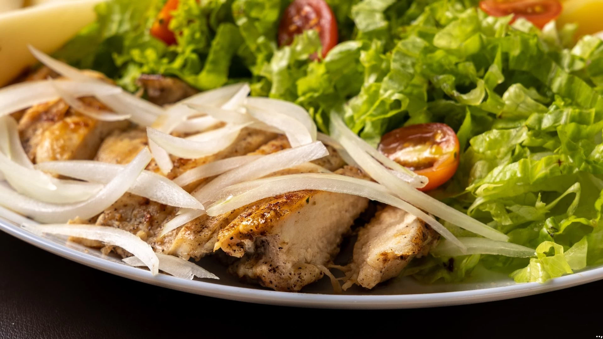 Salada de frango do chef
