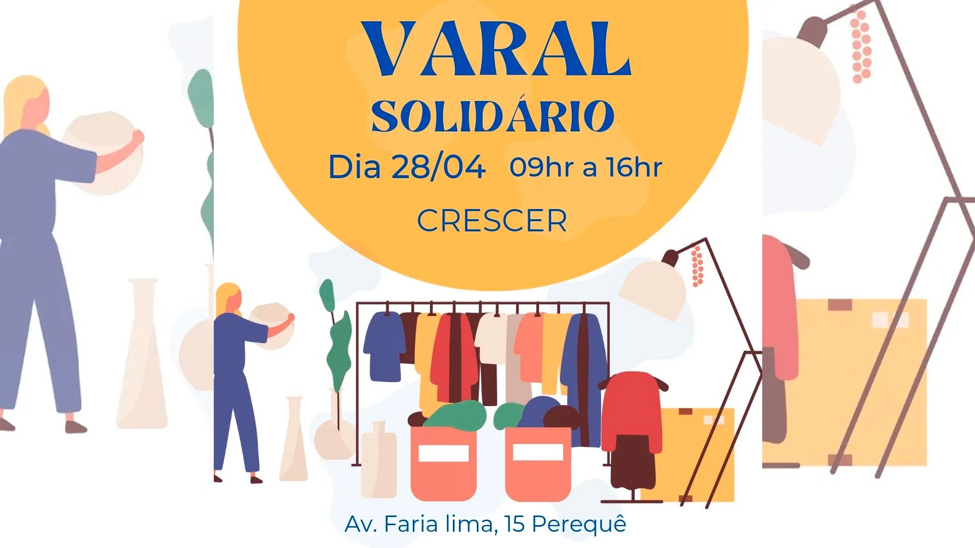 Varal Solidário - Espaço Crescer