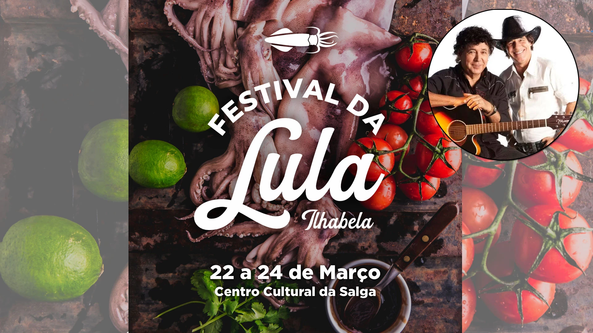 Teodoro e Sampaio no Festival da Lula 