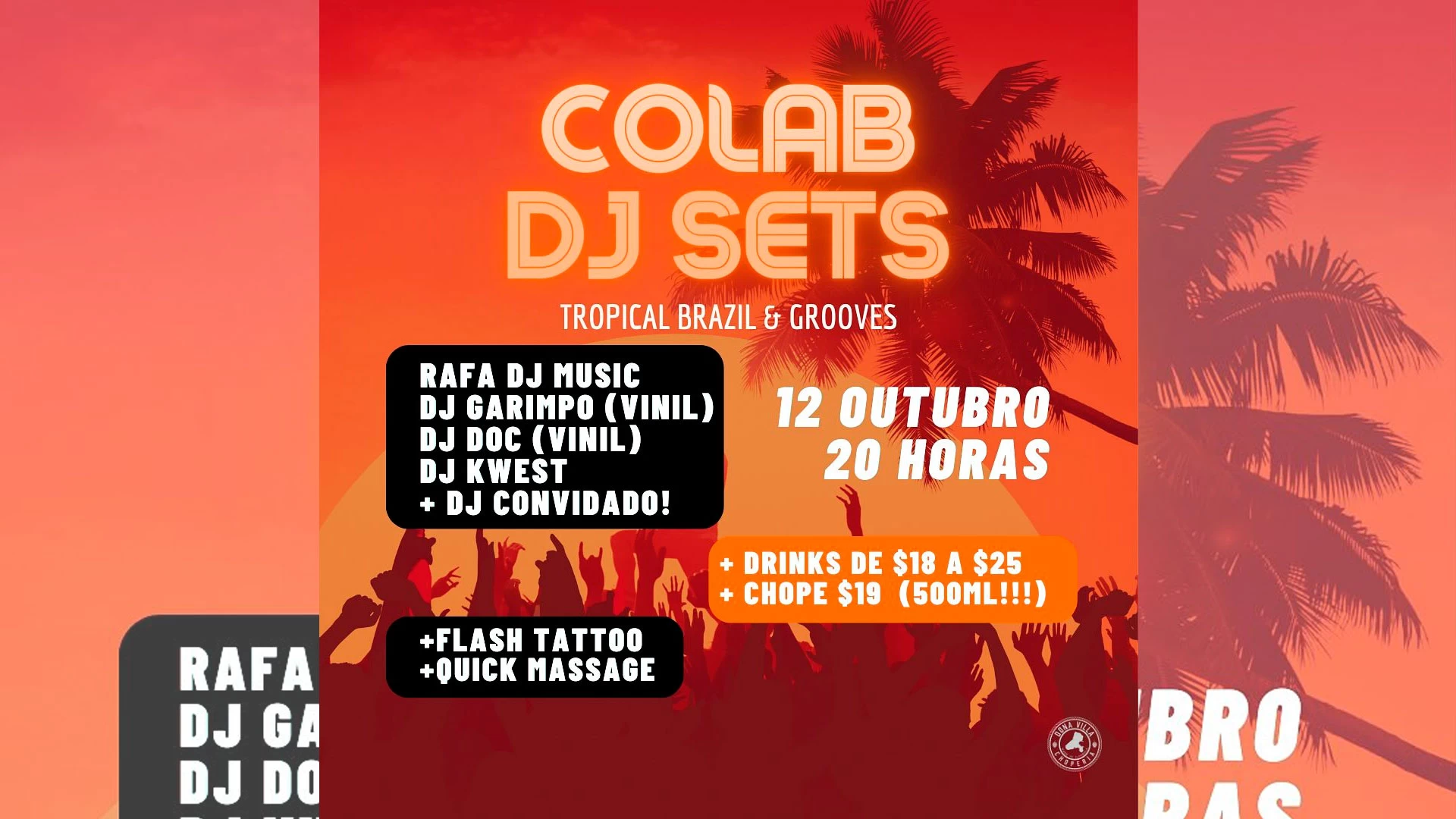 Colab DJ Sets na Dona Villa