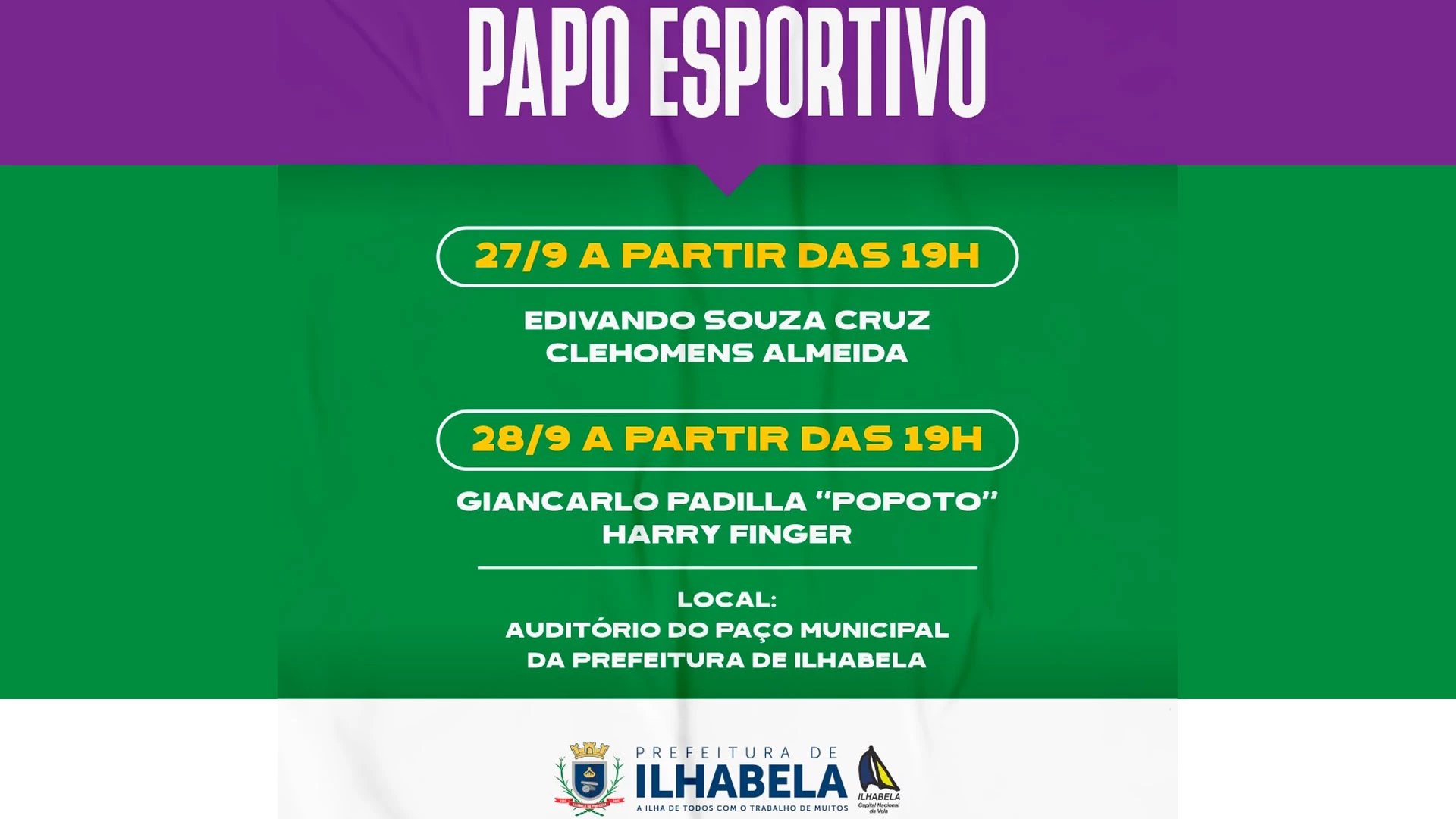 “Papo Esportivo” 
