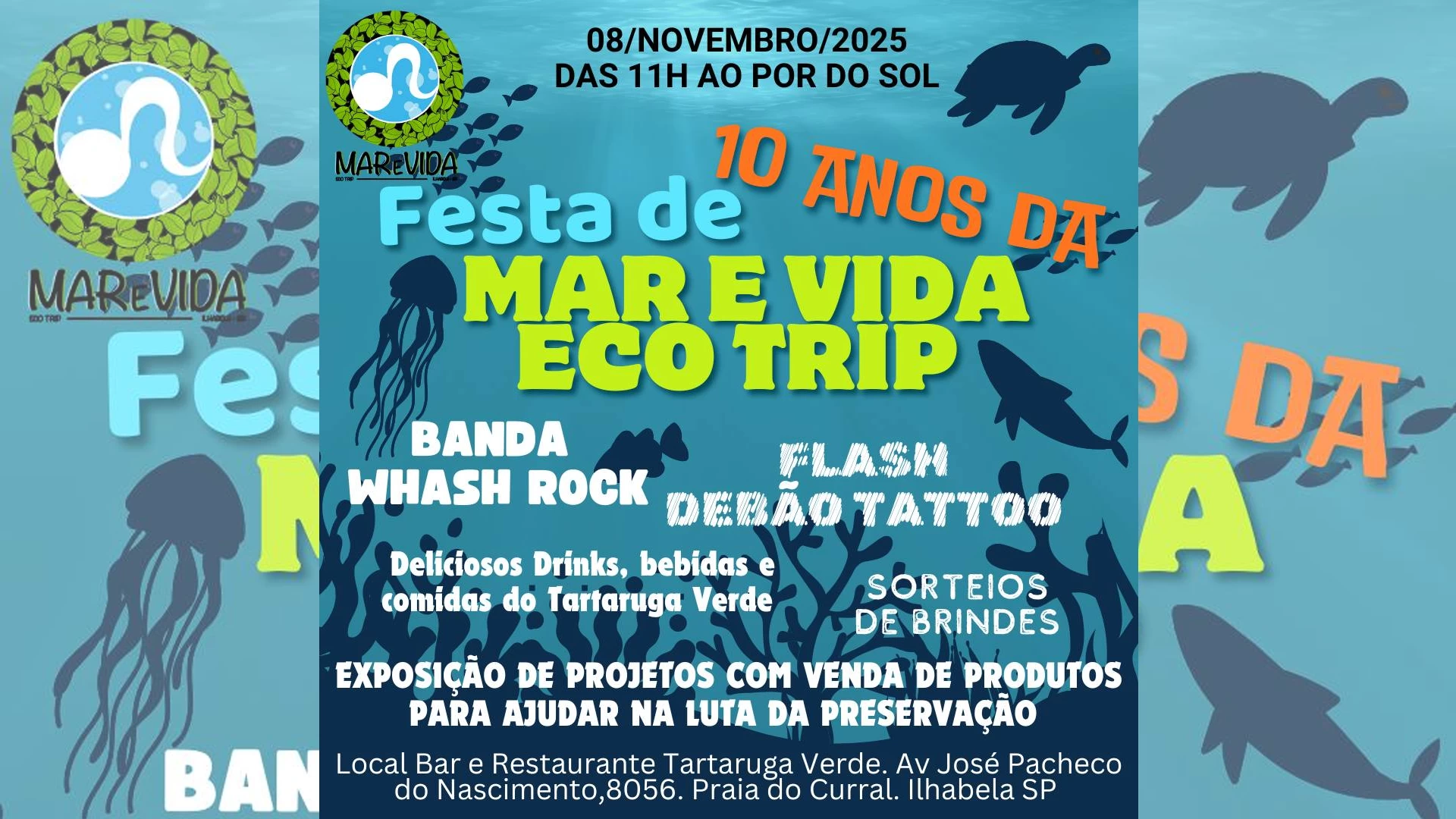 10 anos da Mar e Vida Eco Trip
