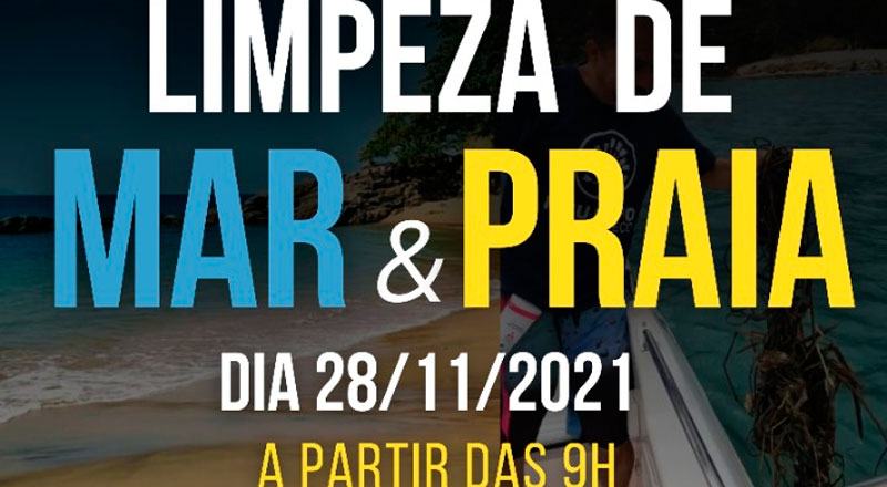 Ação de Limpeza Mar e Praia 