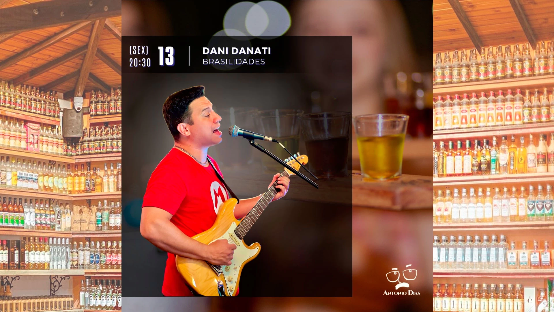 Dani Danati no Antônio Dias