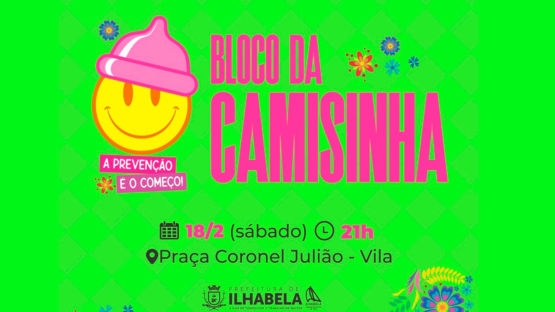 Bloco da Camisinha abre desfile 