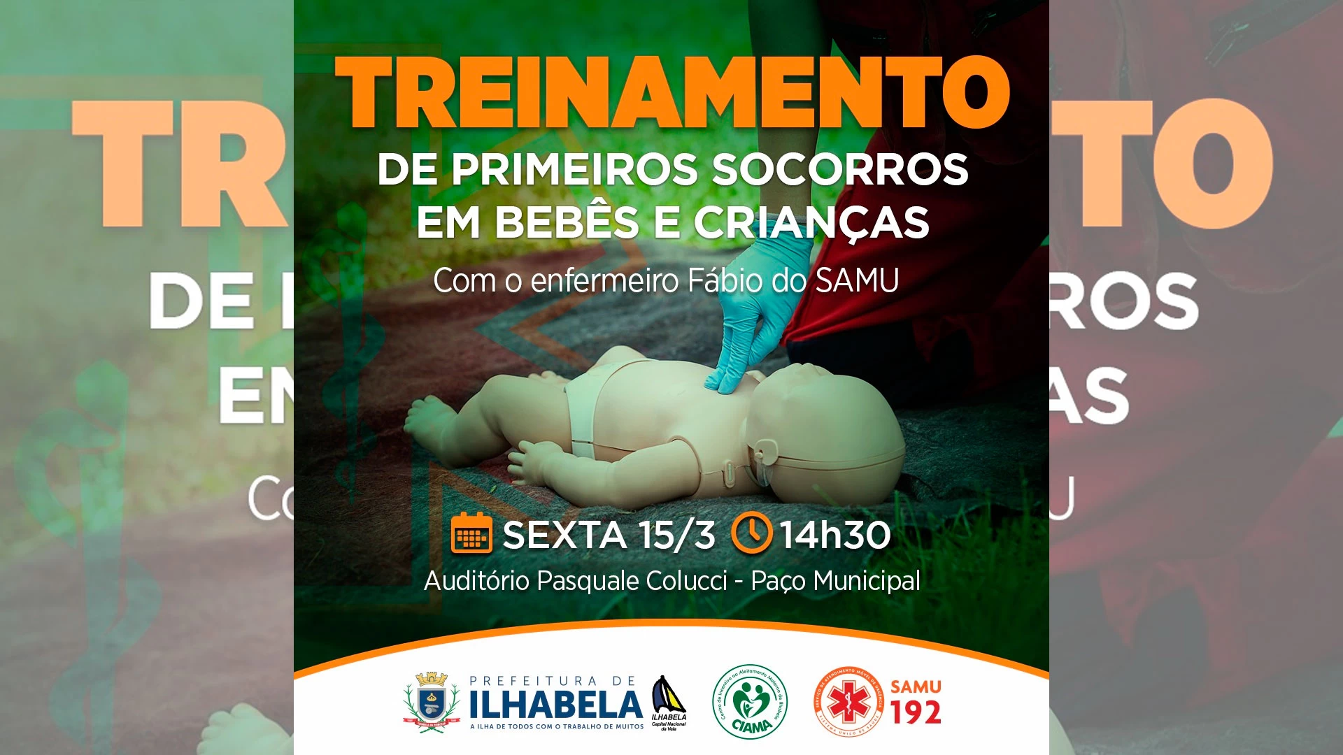 Primeiros socorros em bebês e crianças