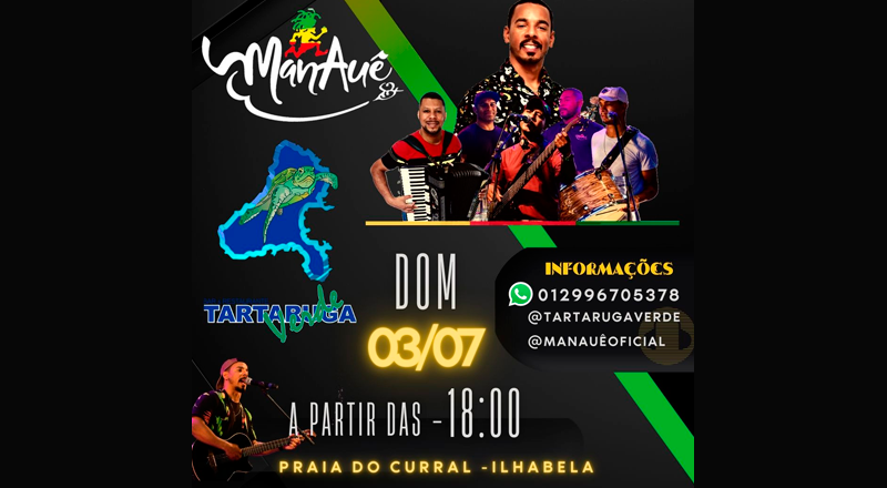 Manauê no Tartaruga Verde