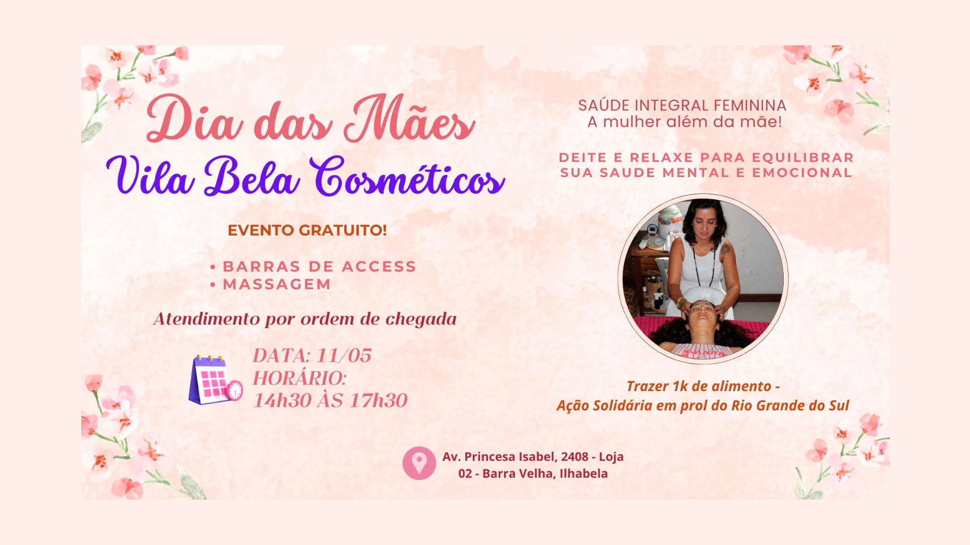 Dia das Mães na Vila Bela