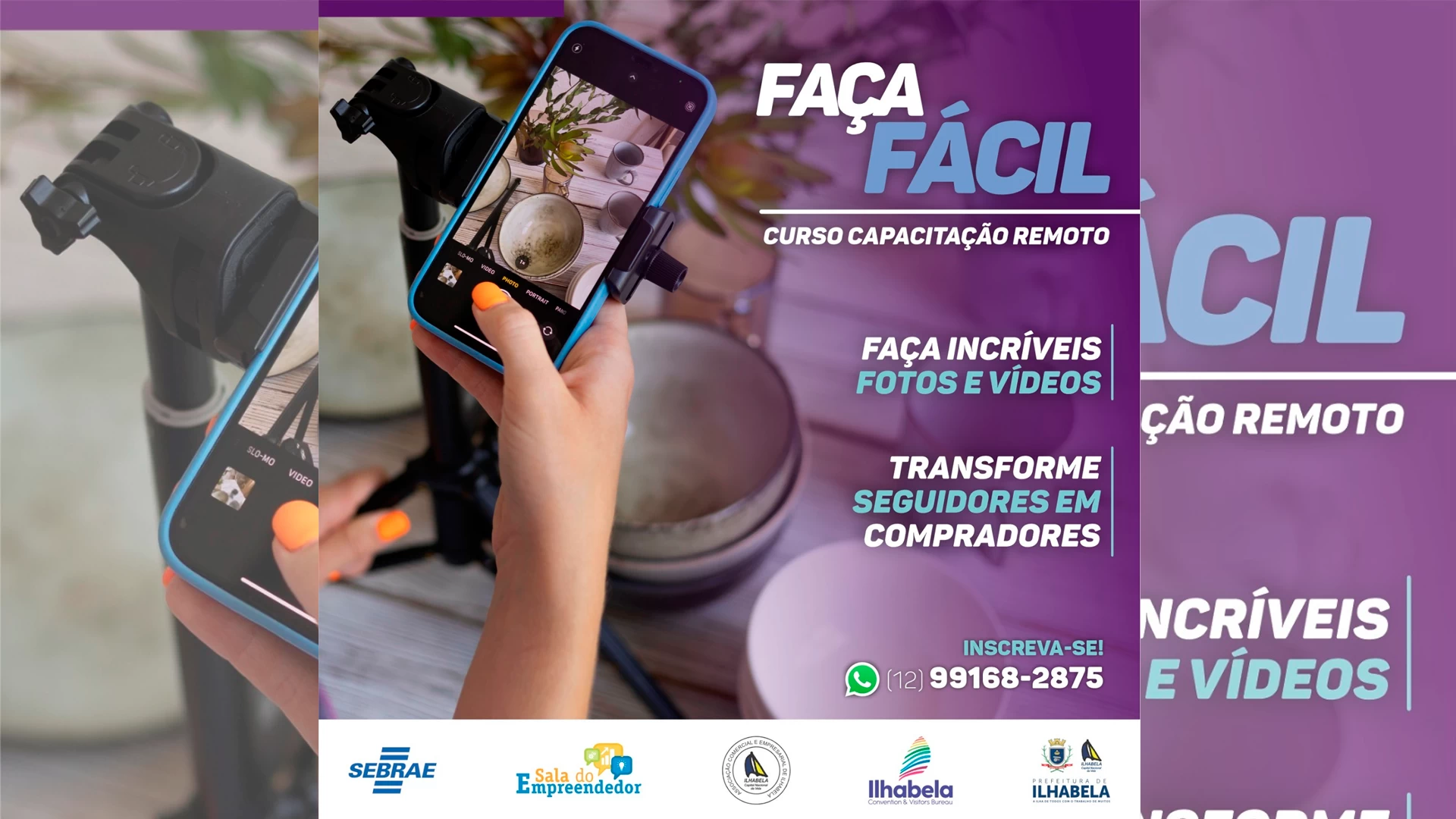 Faça fotos e vídeos incríveis