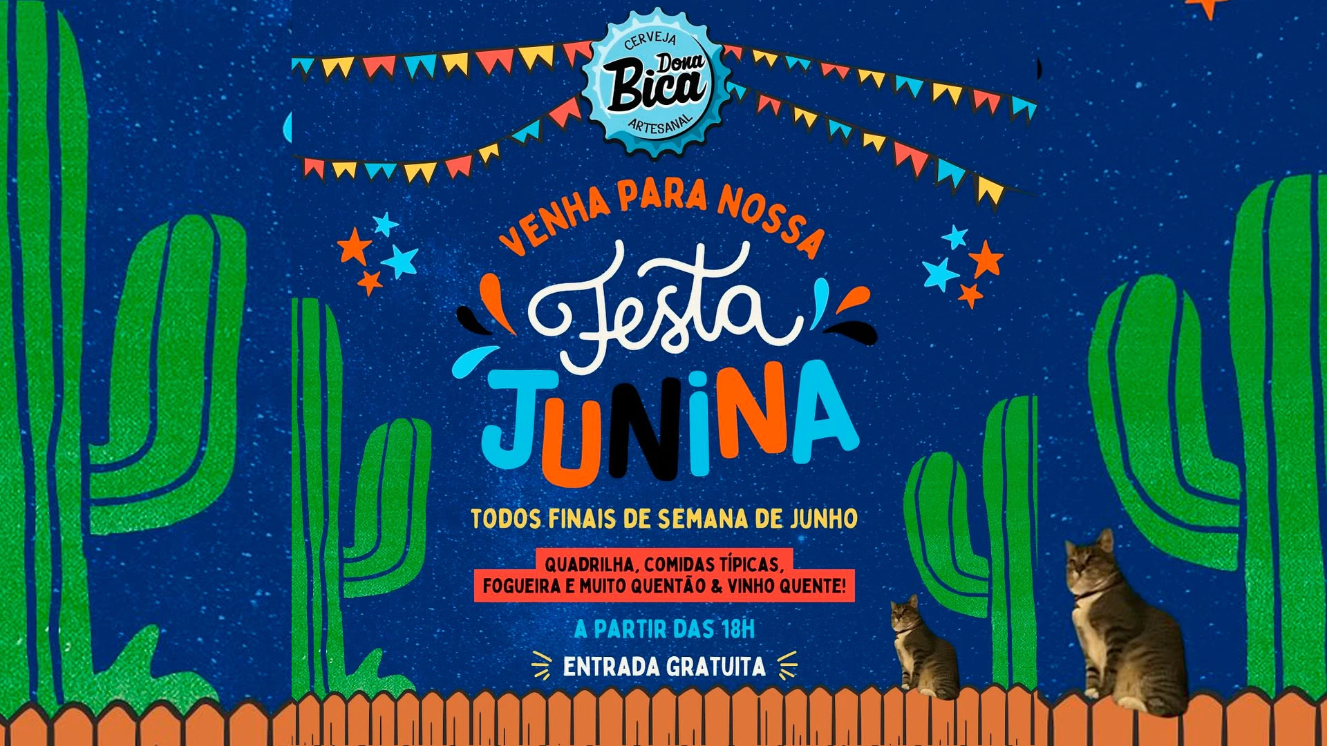 Festa Junina na Dona Bica