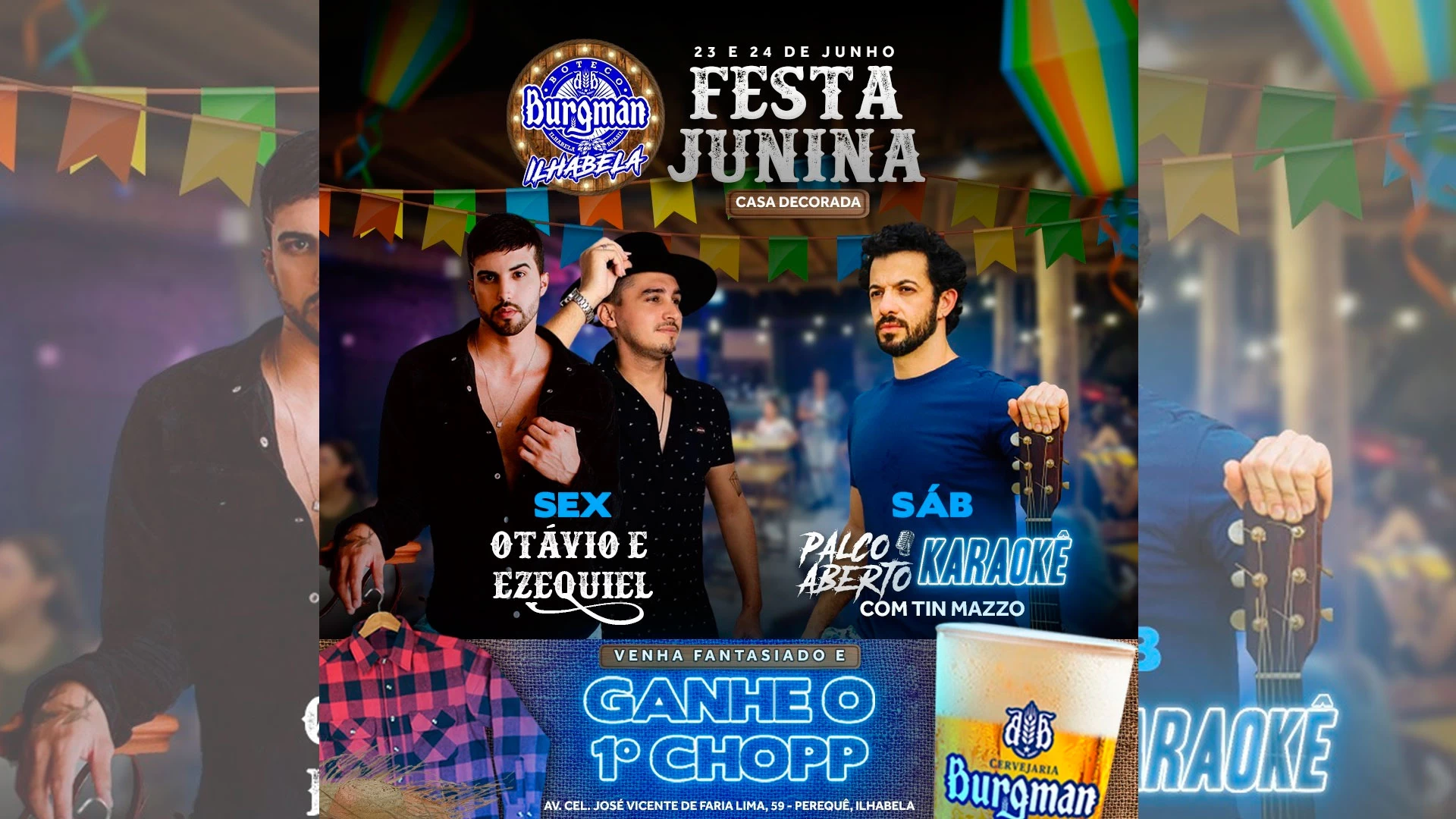 Festa Junina no Burgman