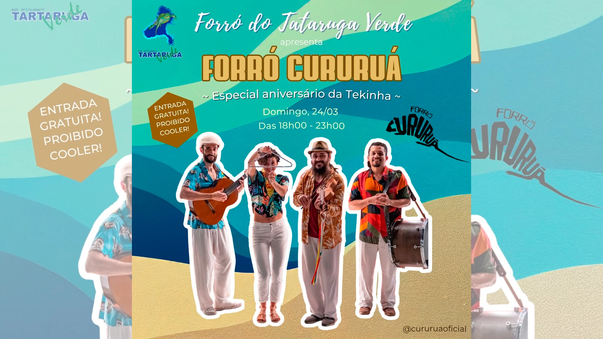 Forró Cururuá no Tartaruga Verde