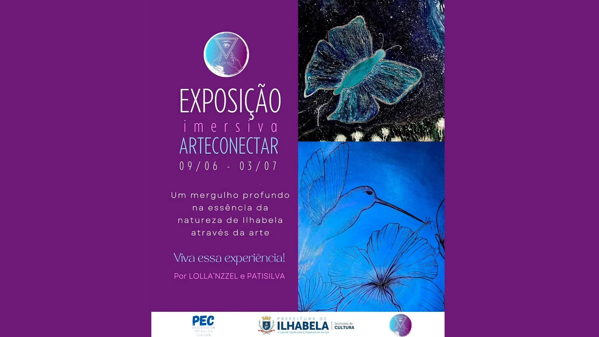 Exposição imersiva “Arte Conectar”