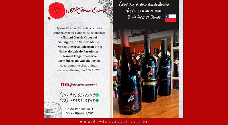 Eno-Experiência - Dr. Wine Bar