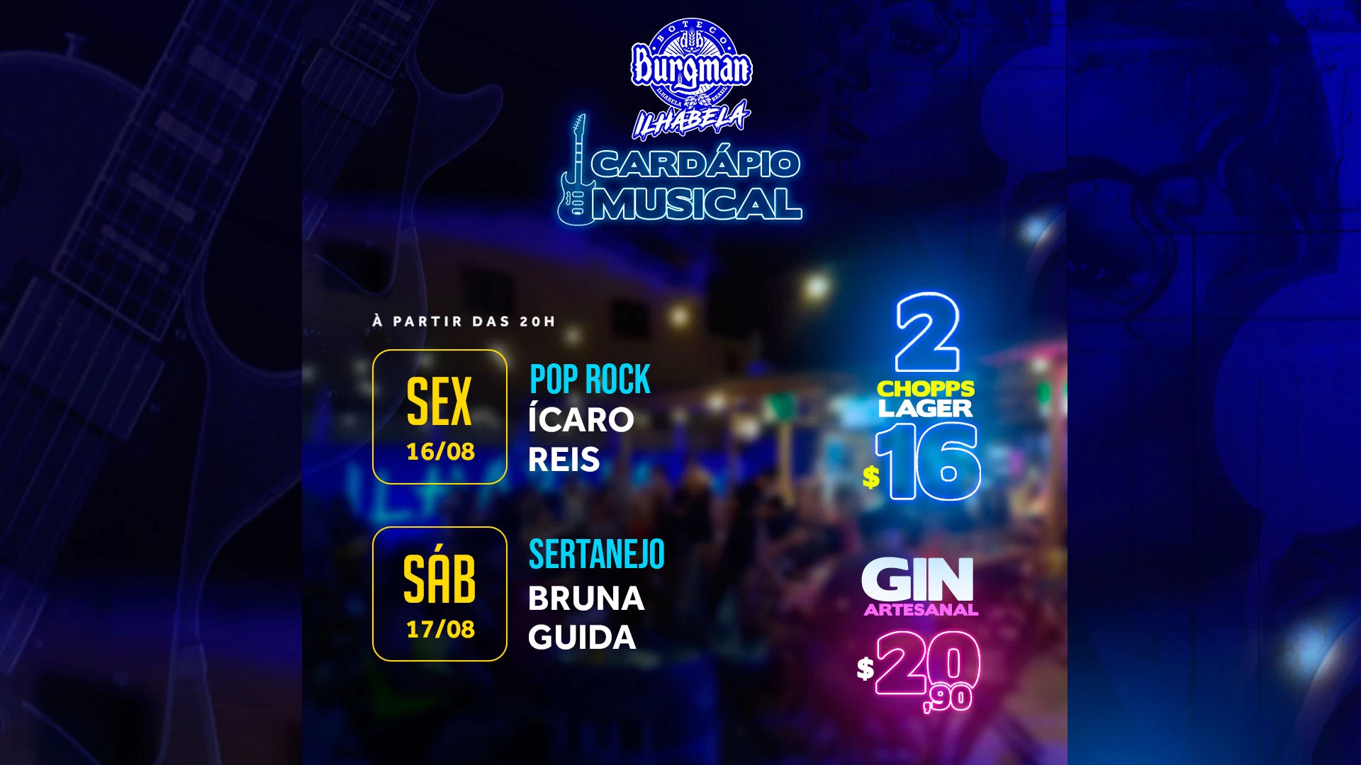 Bruna Guida no Burgman
