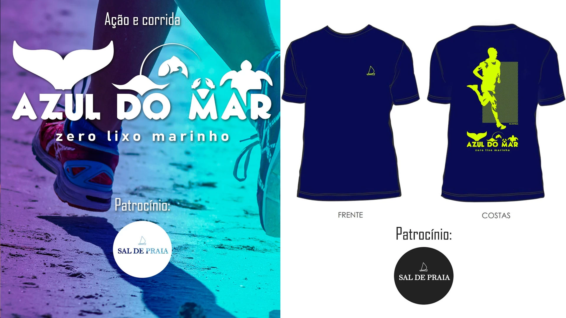 Azul do Mar - Ação e Corrida