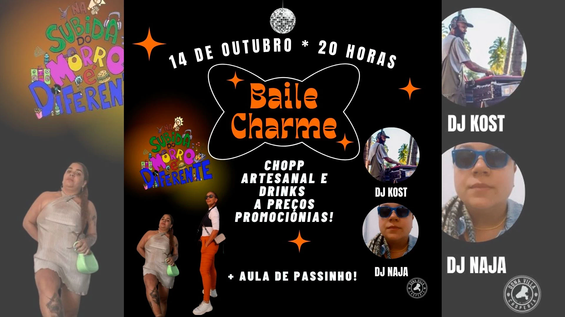 Baile Charme na Dona Villa