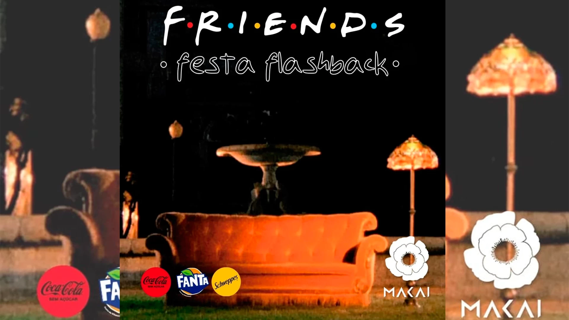 Festa Friends - Flashback anos 80 e 90