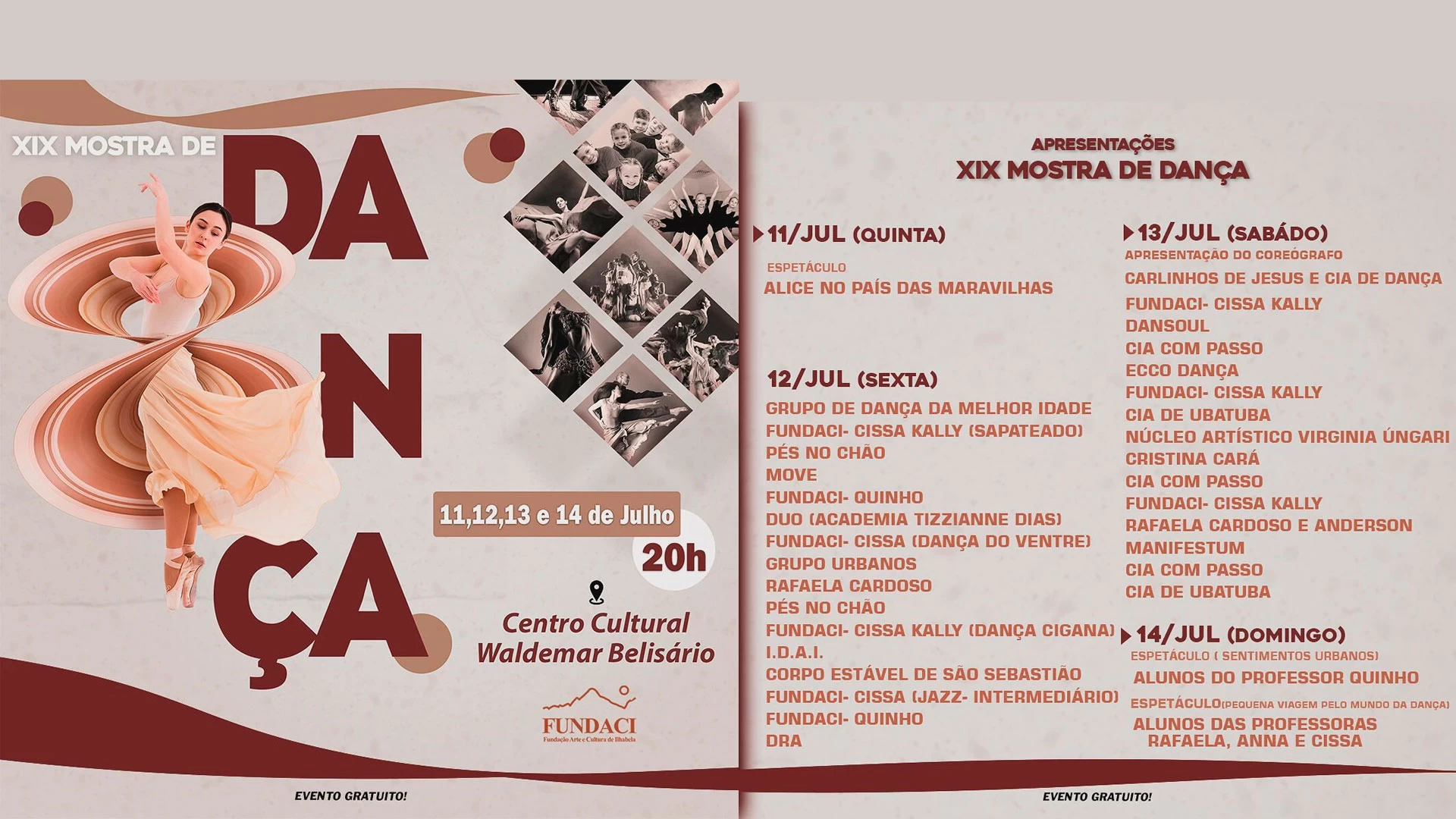 19ª Mostra de Dança de Ilhabela