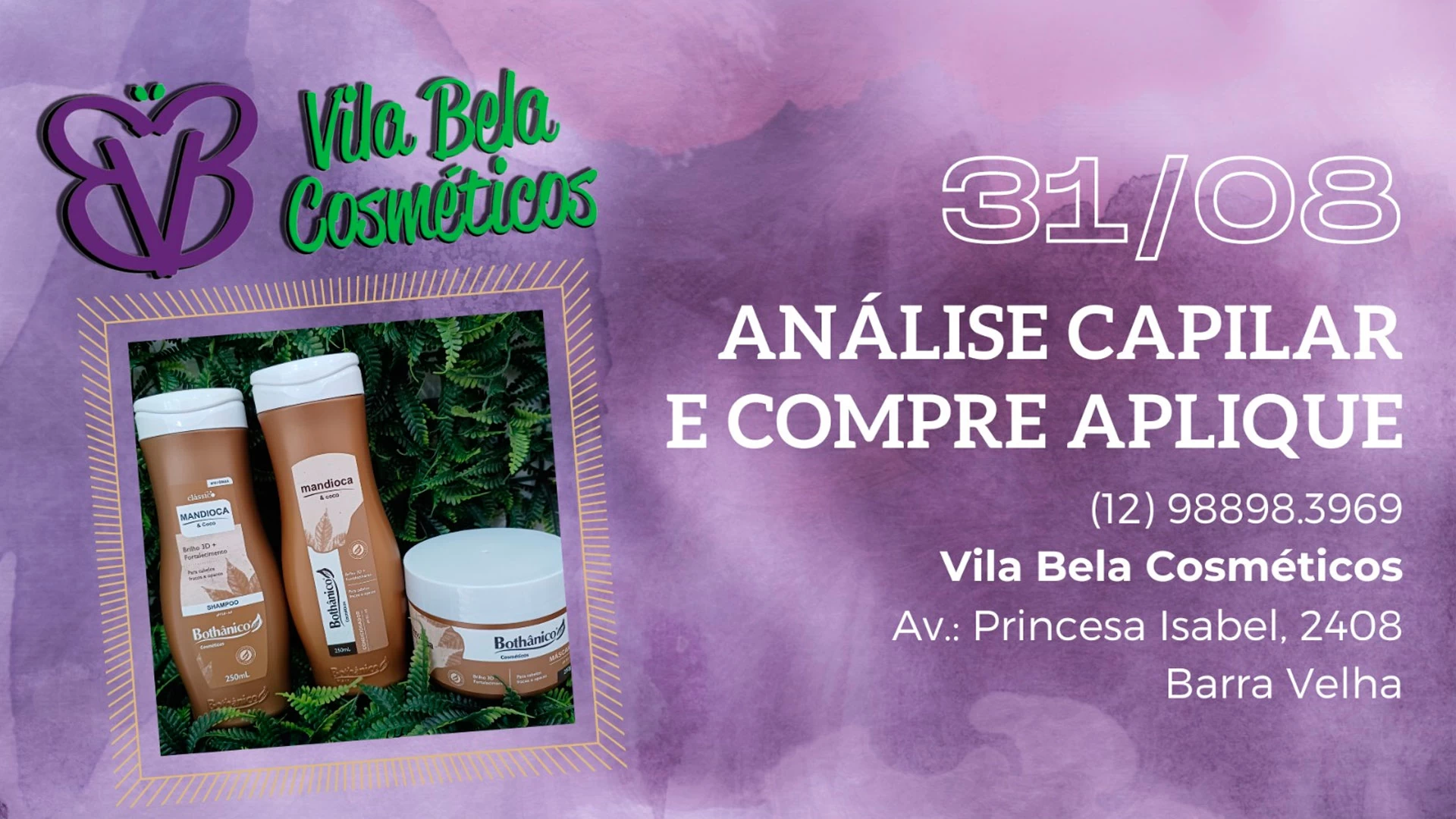 Análise Capilar e Compre Aplique