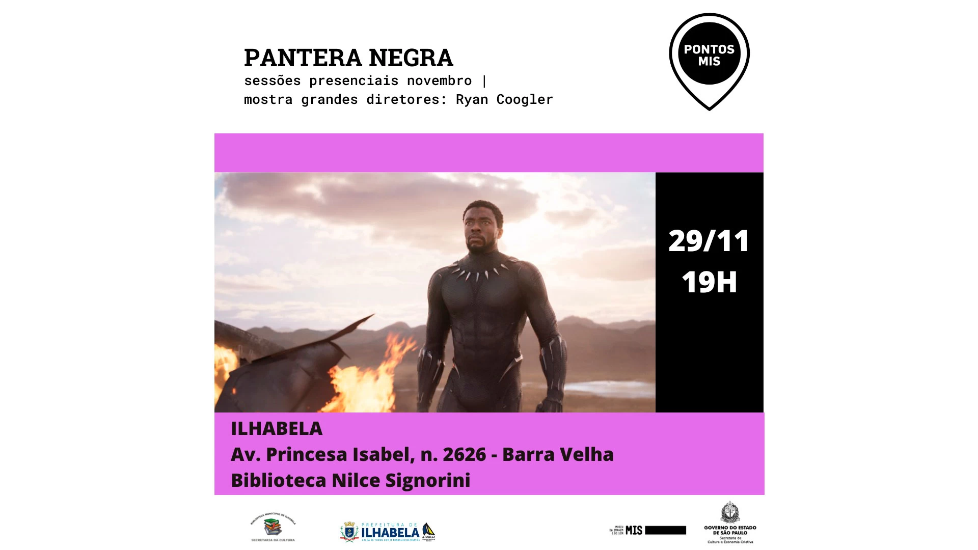 Filme “Pantera Negra” 