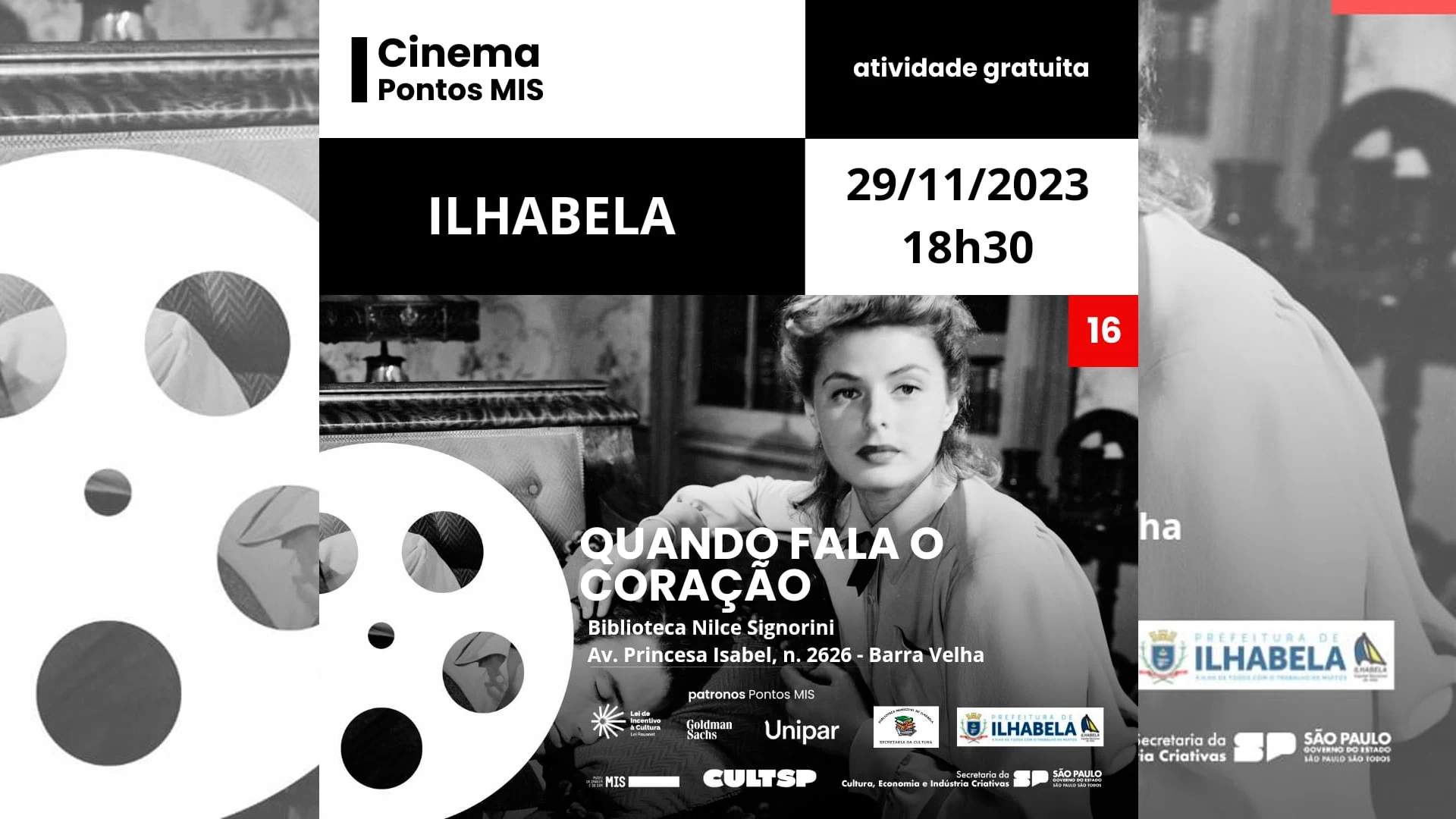 Filme "Quando fala o coração"