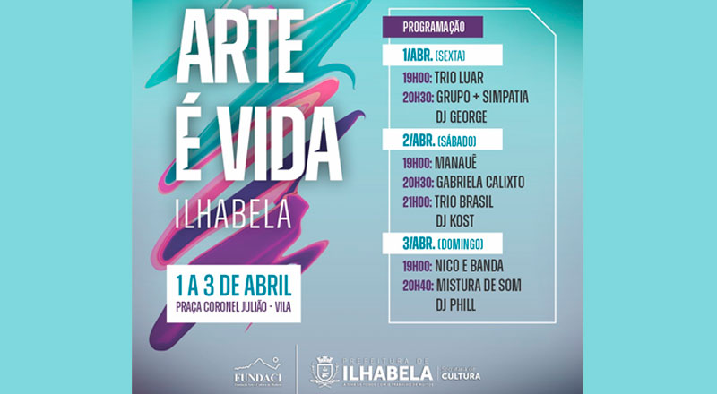 Arte é Vida! - Programação
