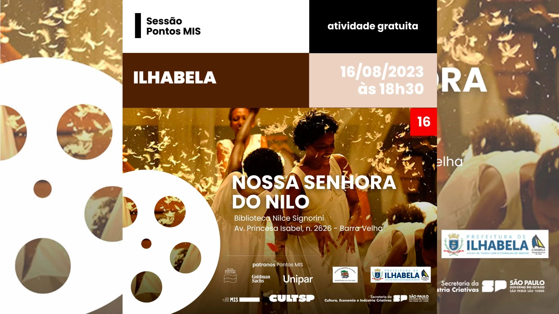 Ponto MIS: Filme"Nossa Senhora do Nilo"