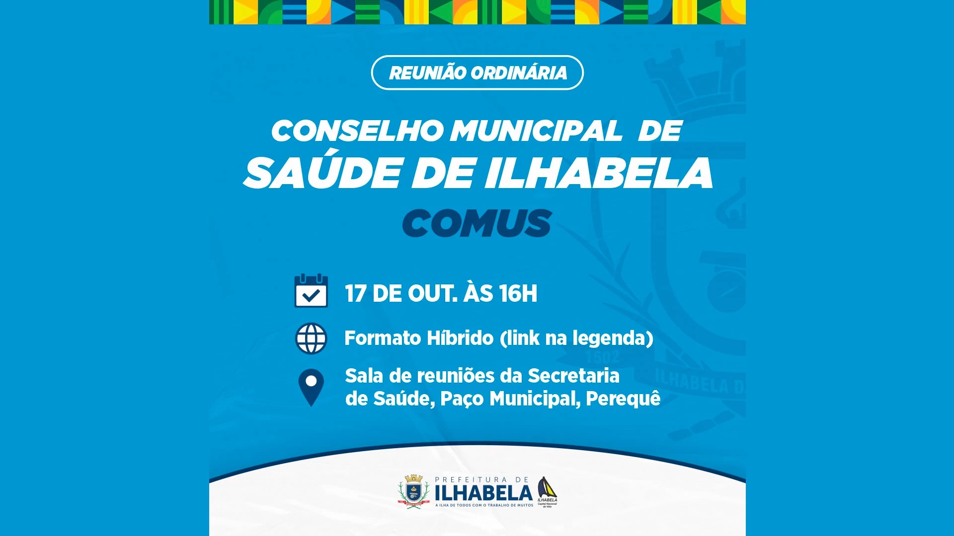 Reunião do Conselho Municipal de Saúde