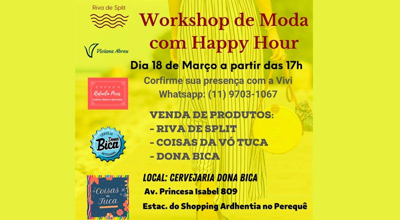 Workshop de Moda na Dona Bica