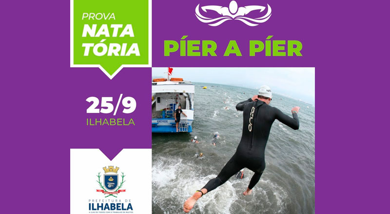 Ilhabela terá prova natatória no sábado