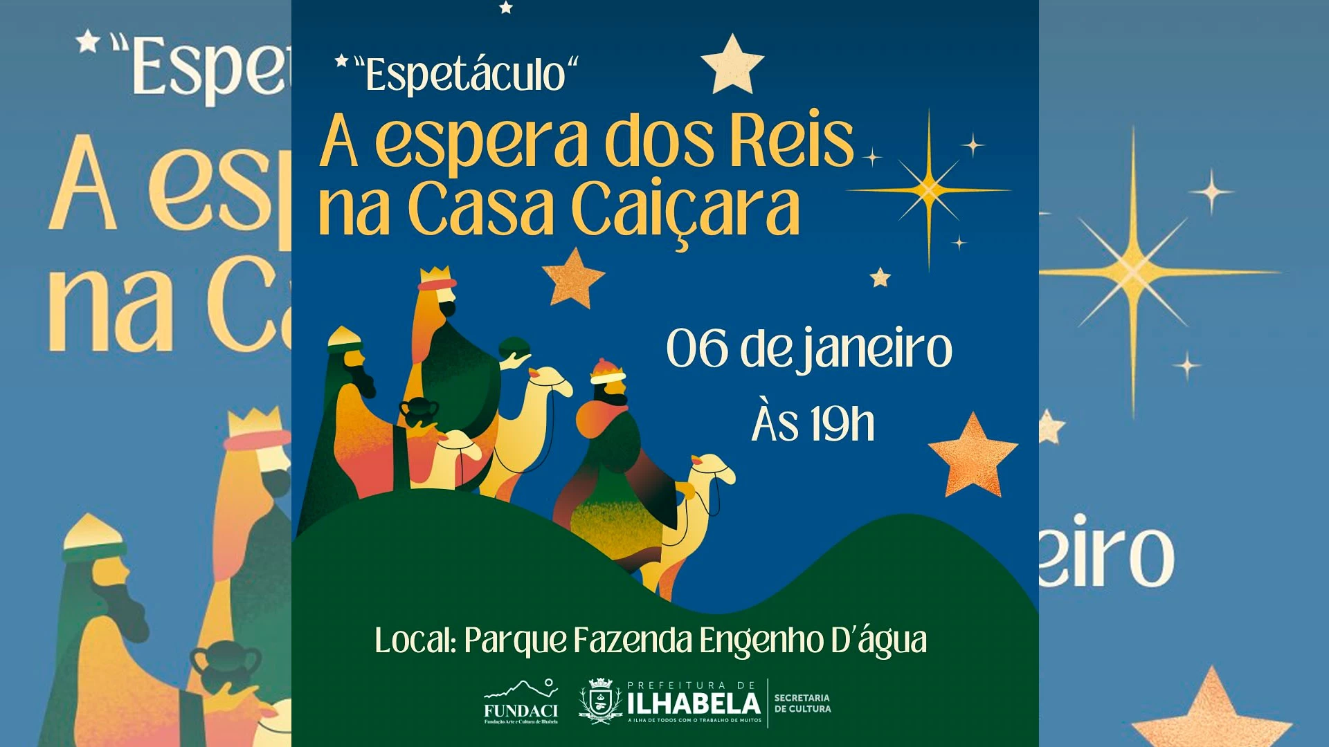 A Espera dos Reis na Casa Caiçara
