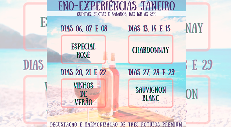 Eno-Experiências - Vinhos de Verão