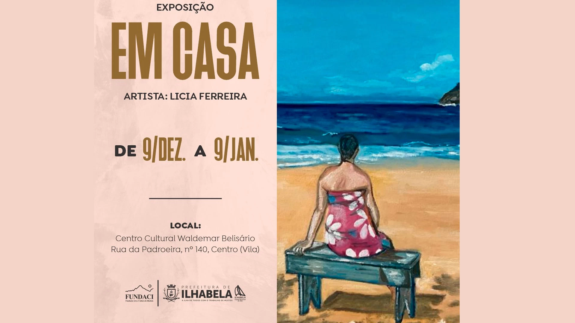 Abertura da Exposição “Em casa”
