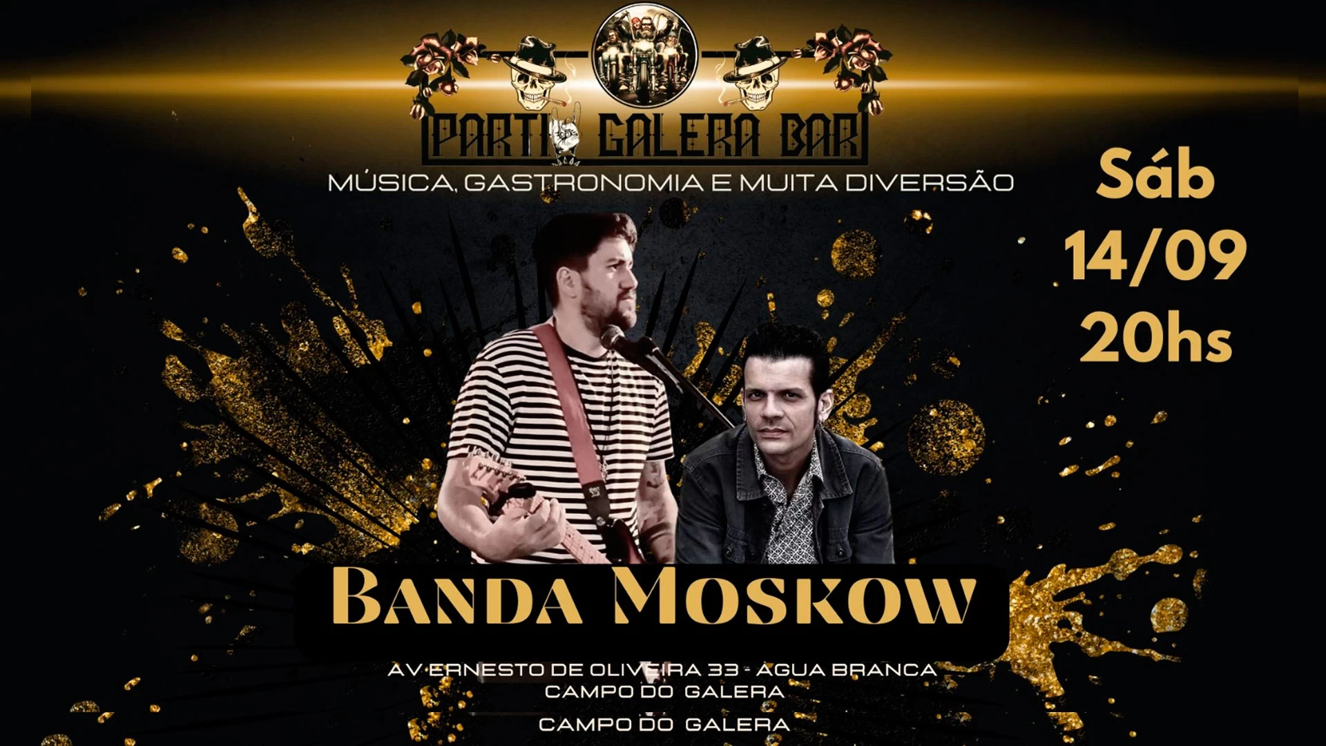 Banda Moskow no Partiu Galera