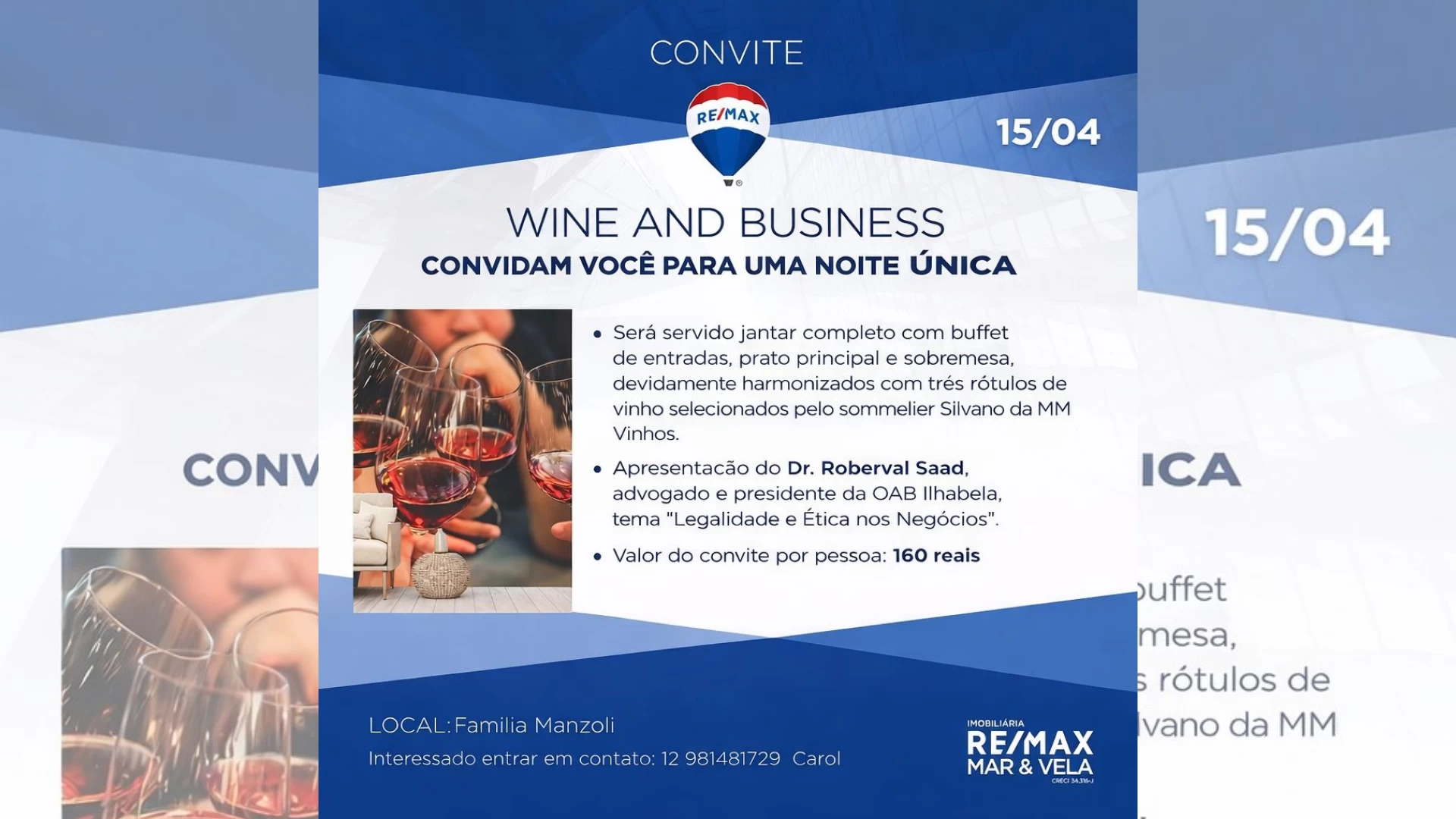 5º WINE and BUSINESS Ilhabela