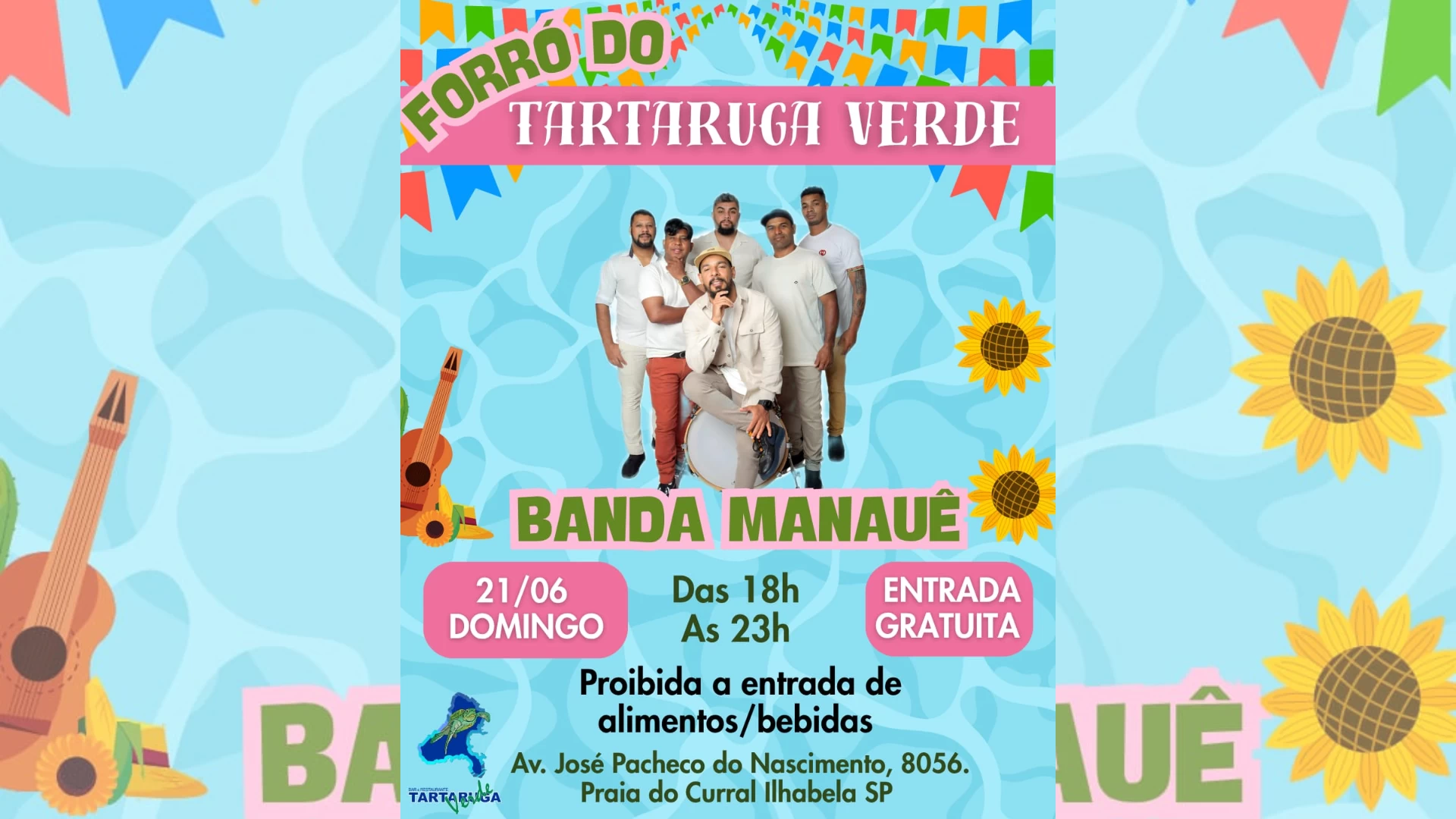 Banda Manauê no Tartaruga Verde
