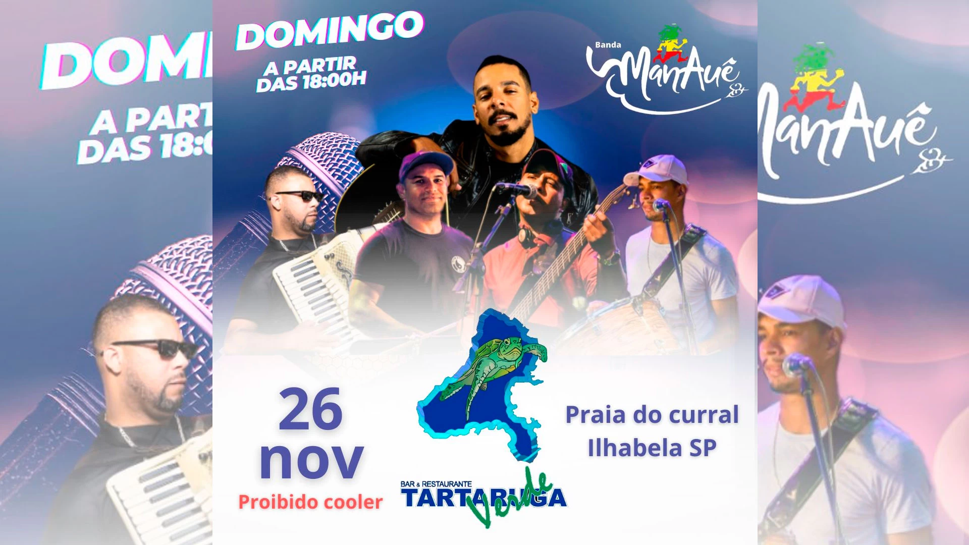 Banda Manauê no Tartaruga Verde