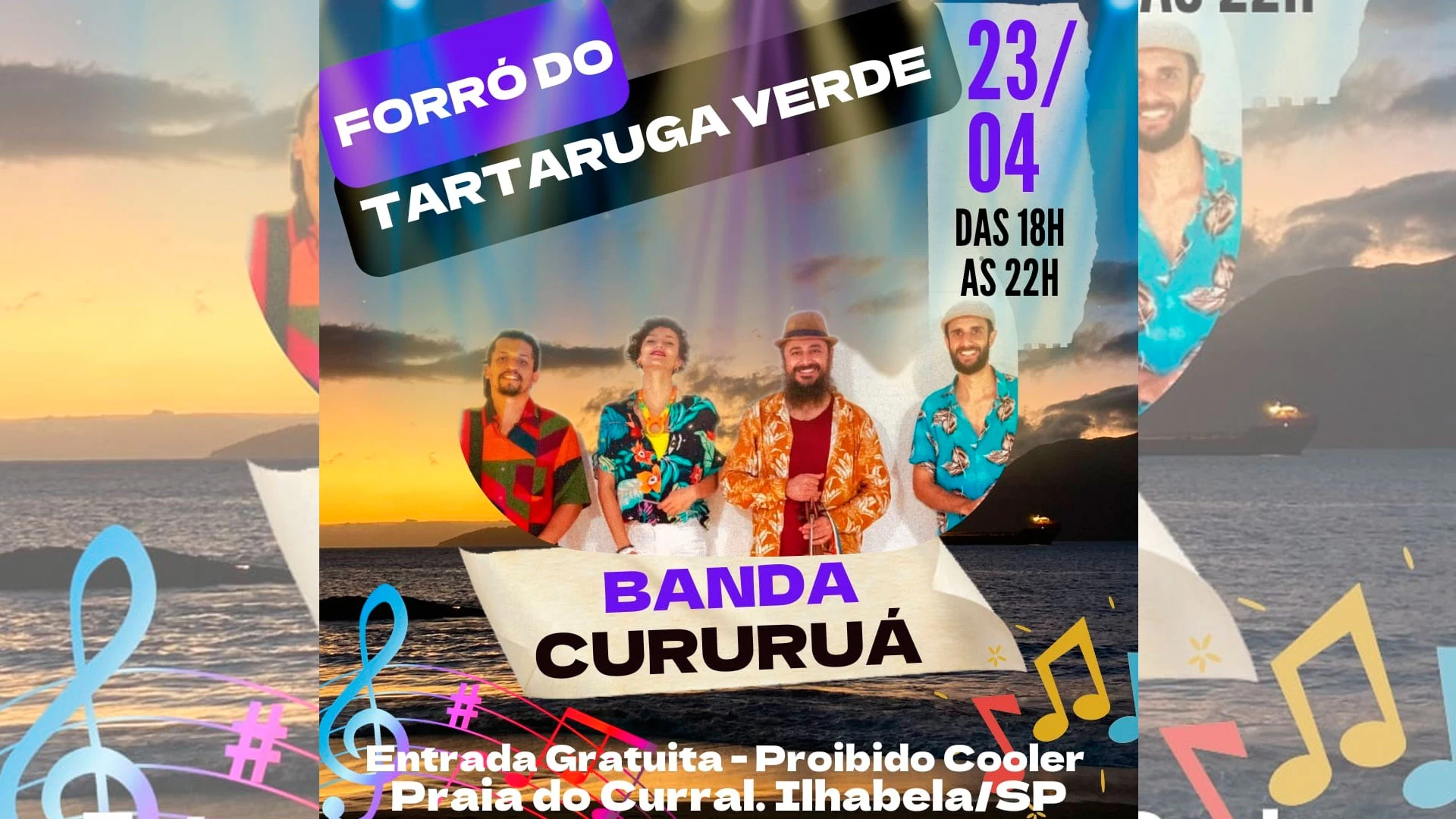 Banda Cururuá no Tartaruga Verde