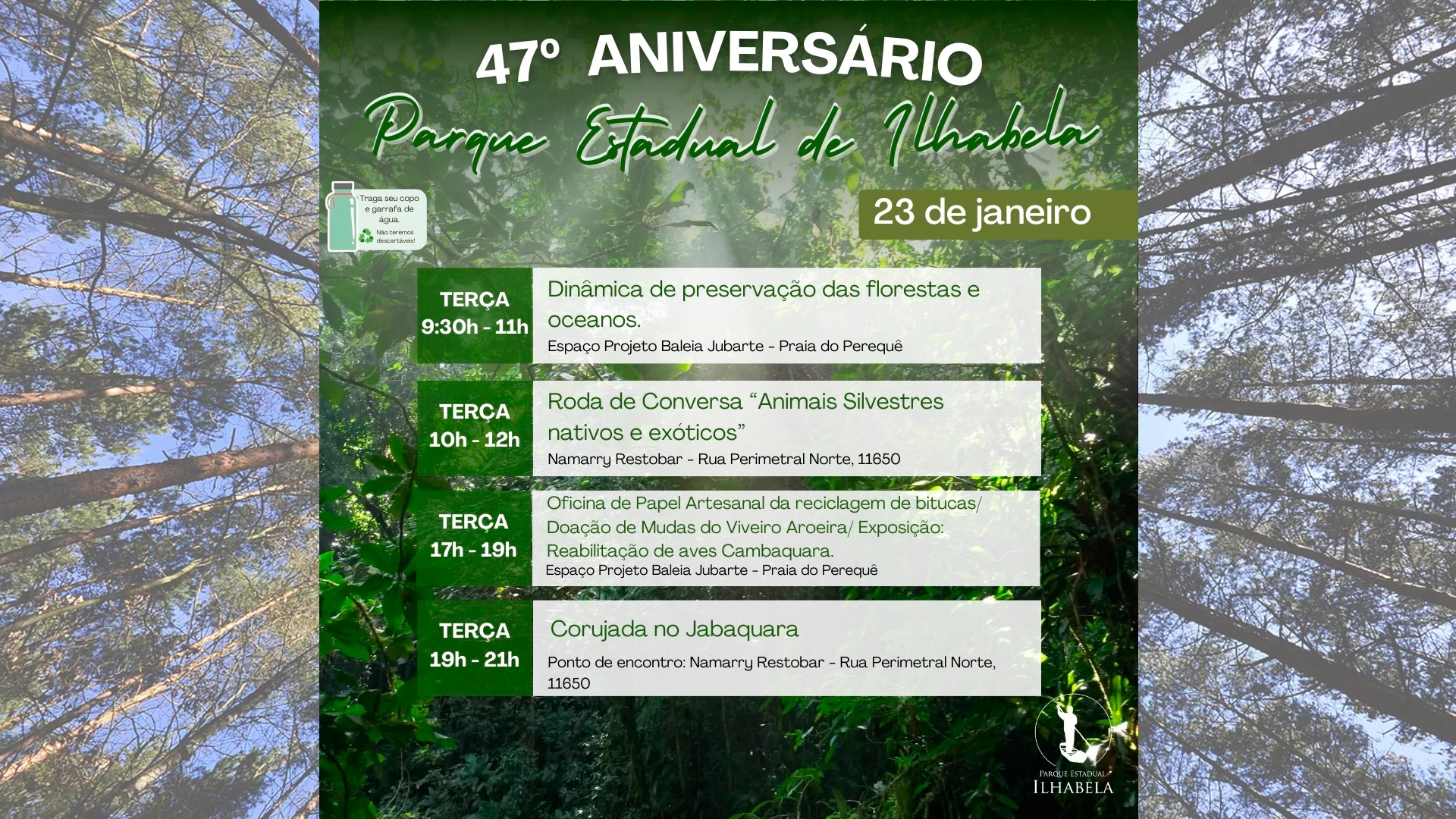 47° Aniversário do Parque Estadual