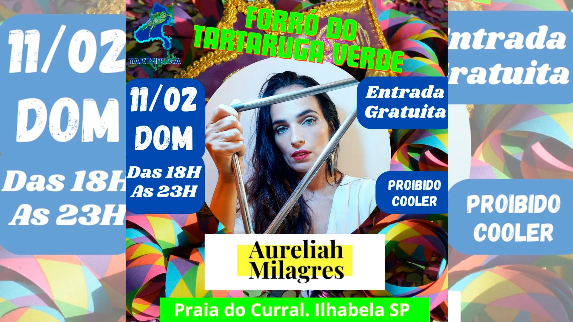 Aureliah Milagres no Tartaruga Verde