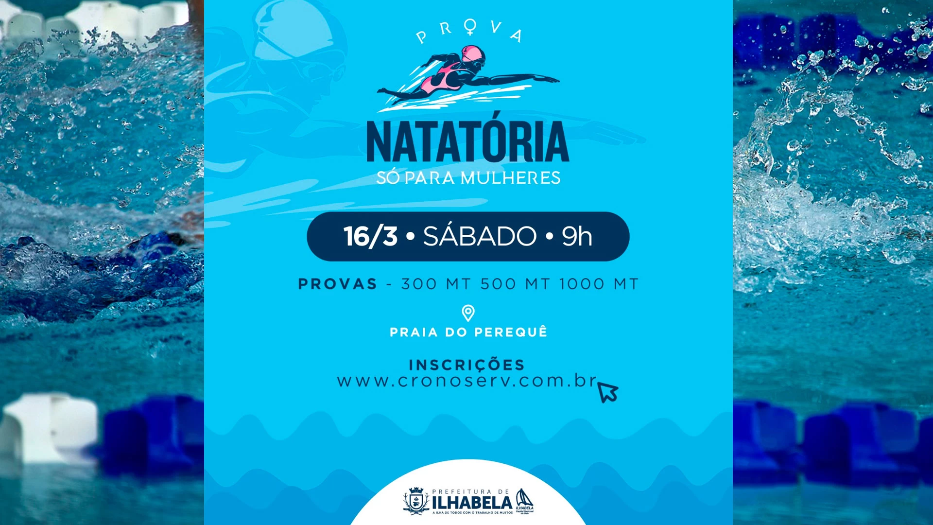 Prova Natatória Só Para Mulheres