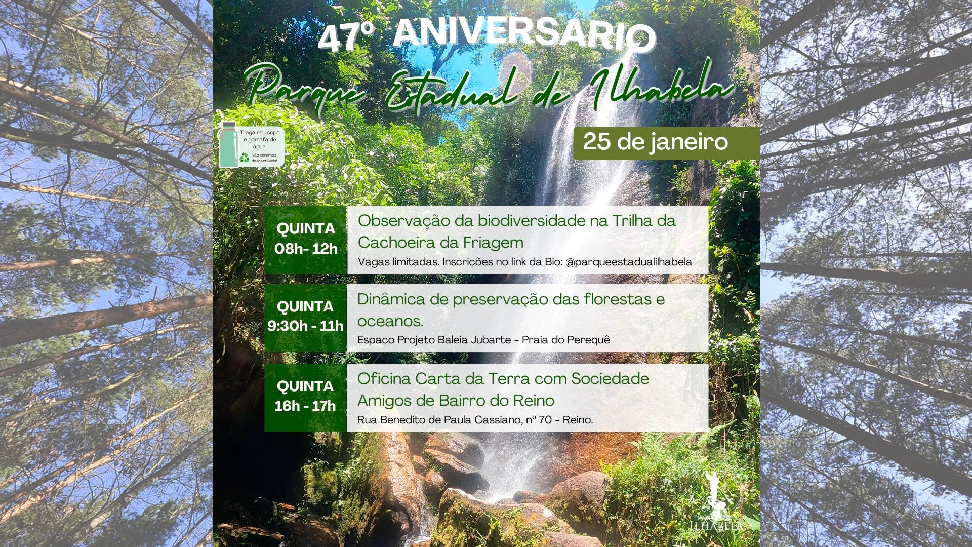 47° Aniversário do Parque Estadual