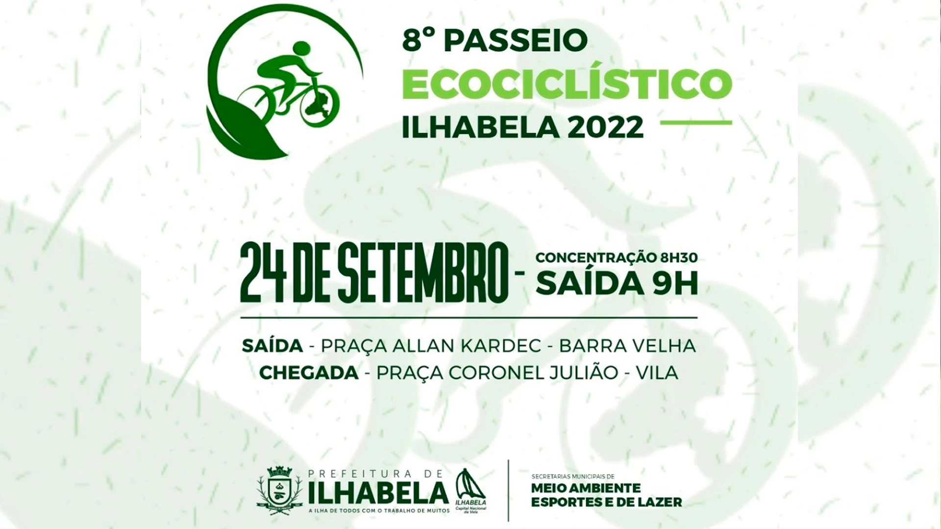 8ª Passeio Ecociclístico